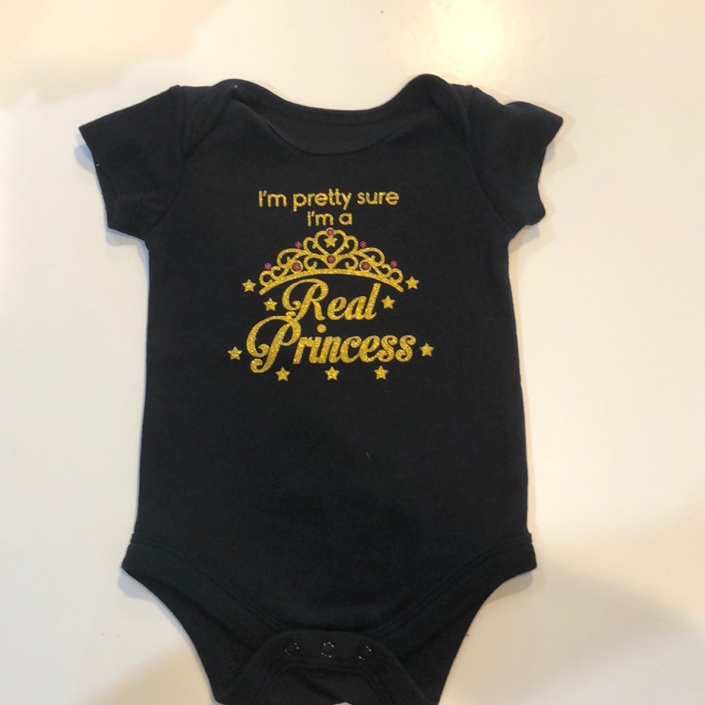 Onesie baby girl “I’m pretty sure I’m a princess”